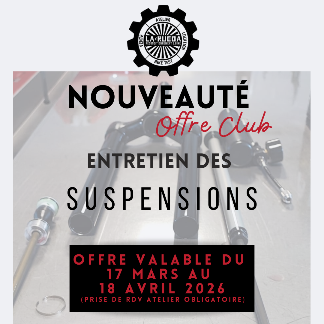 Reduction club : La Rueda entretien des suspentions