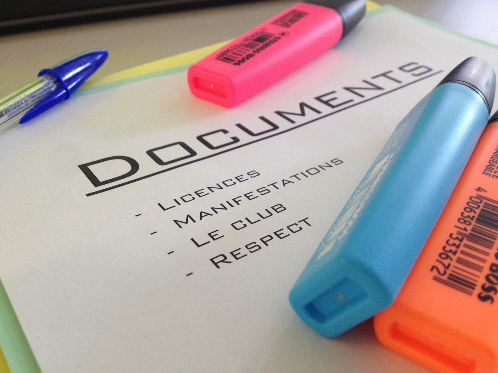 Permanence inscription brocante